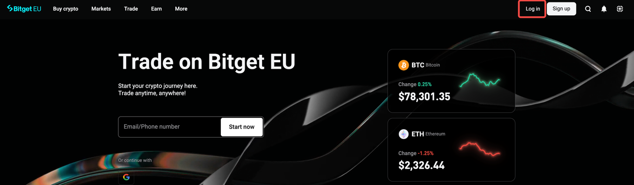 How to Register a Bitget EU Account? - Website Guide