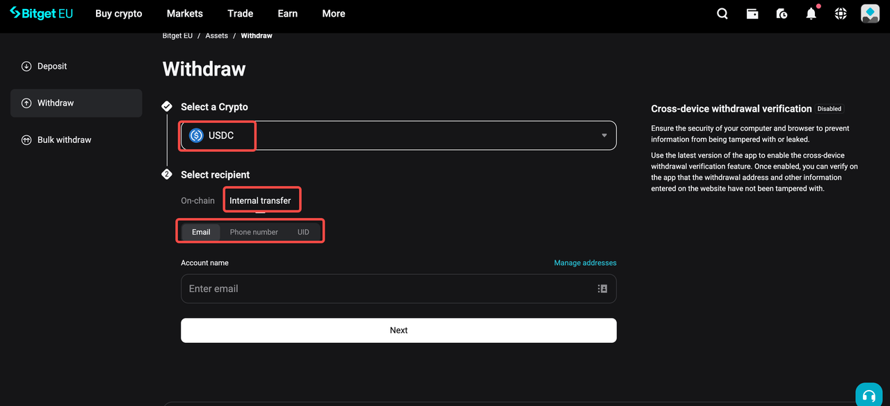 How Do I Withdraw Crypto in the EU? image 4