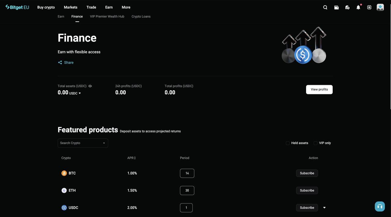 Introduction to Bitget EU Fixed Savings image 0