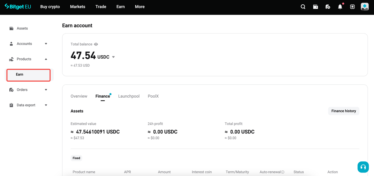 Introduction to Bitget EU Fixed Savings image 7