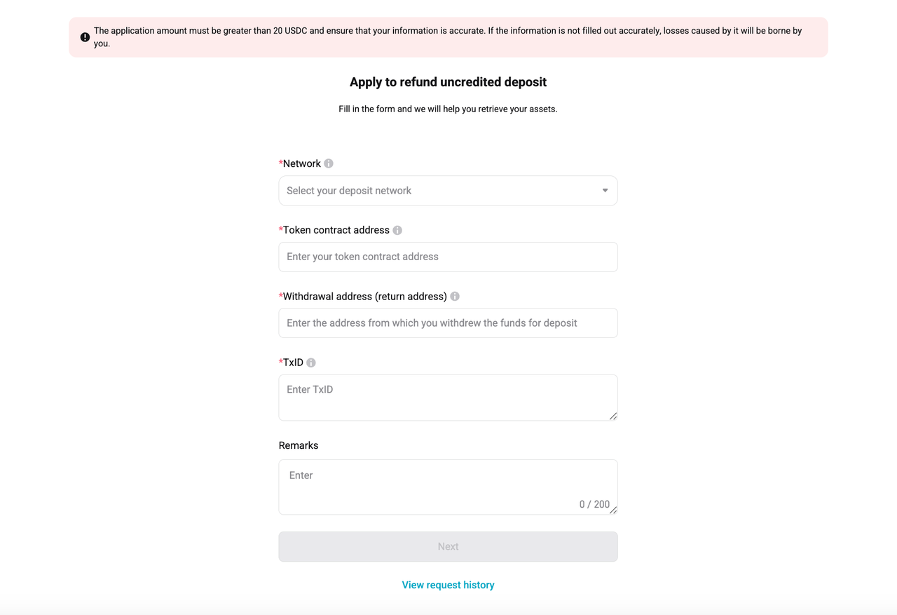 How to Deal with Wrong Crypto-Asset or Wrong Blockchain Deposits?