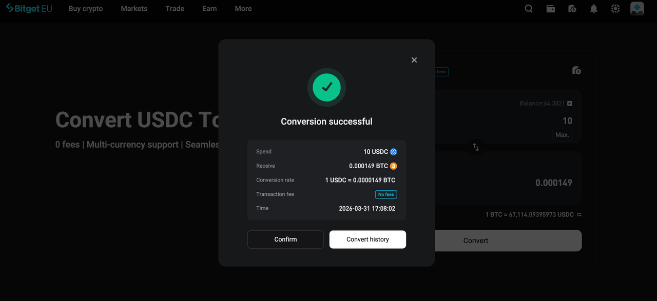 How To Trade And Swap Crypto with In The EU image 3