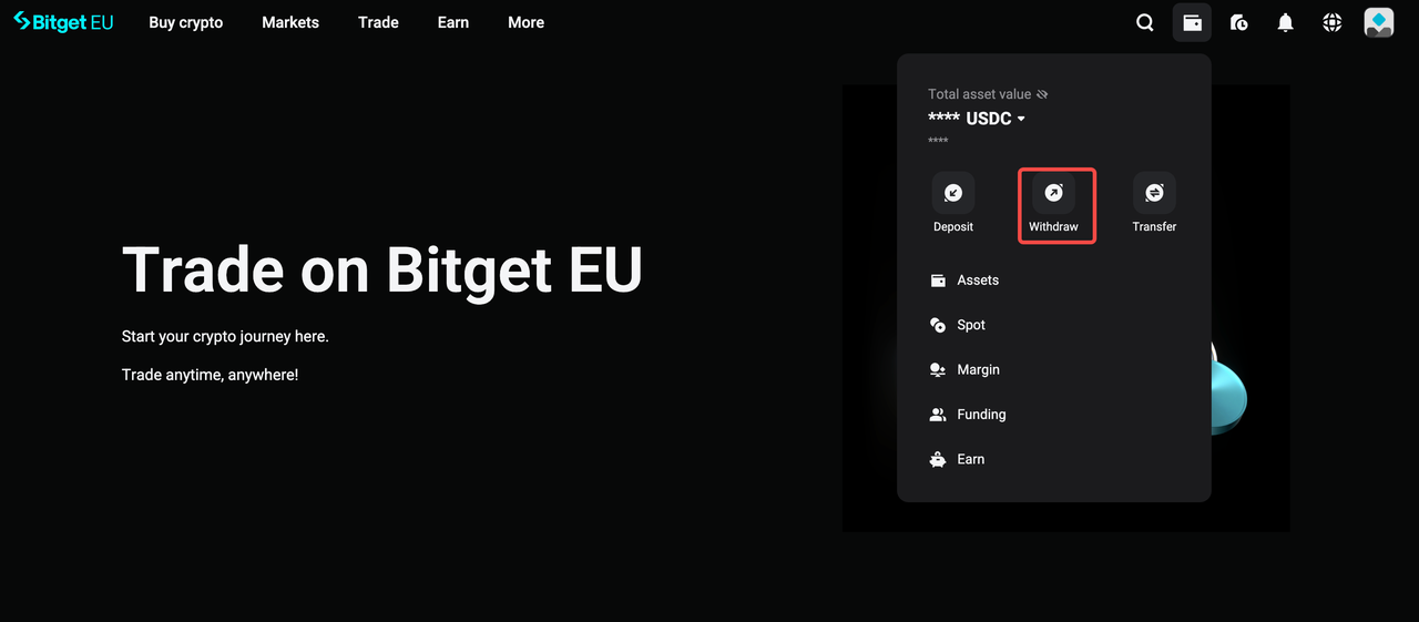 How Do I Withdraw Crypto in the EU? image 3