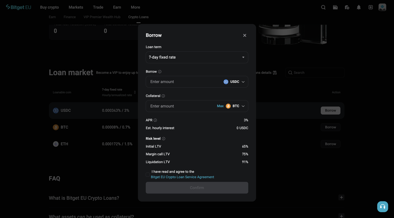 The Ultimate Guide to Bitget EU Fixed-Term Crypto Loans image 2