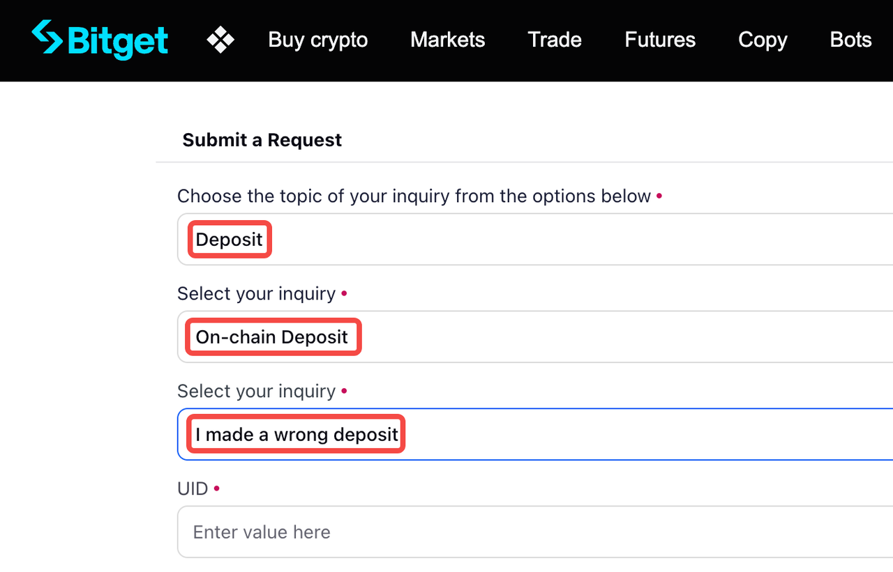 How to Deal with Mis-deposit into Deleted Account?
