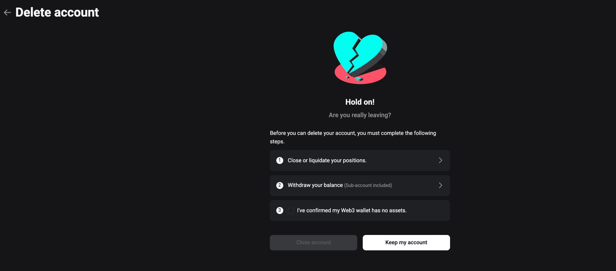 How to Delete My Bitget EU Account? - Website Guide