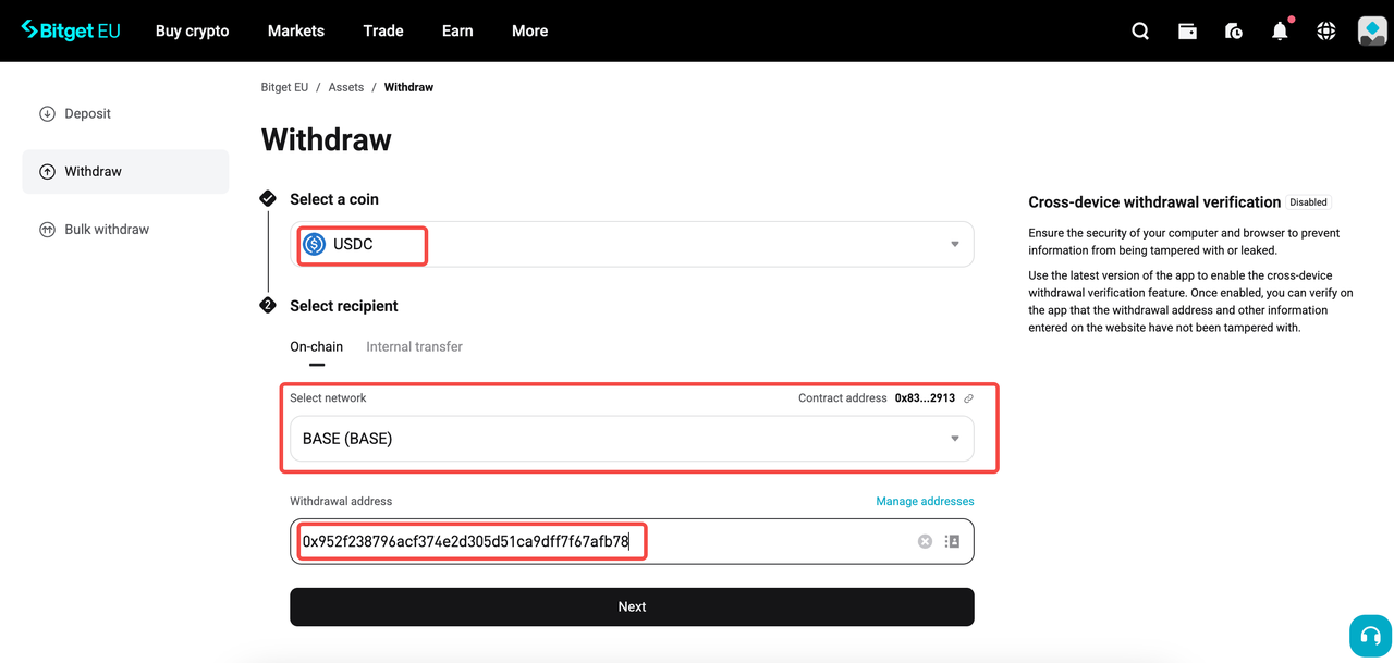 How Do I Withdraw Crypto in the EU? image 1