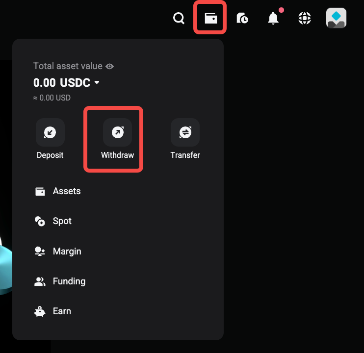 How to Withdraw Cryptocurrency from Bitget EU - Website Guide
