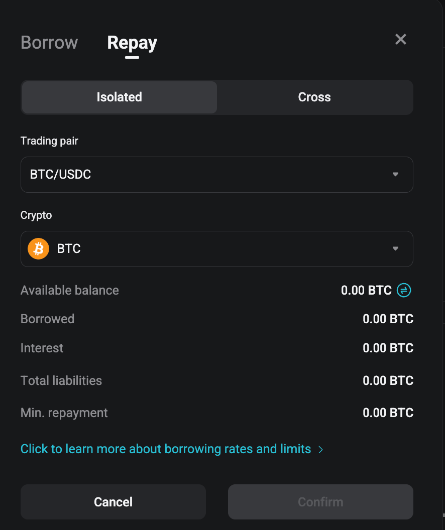 How to Repay Debts Manually on Bitget EU Margin Trading?