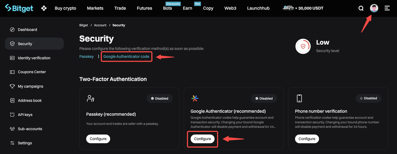 How to Enable Google Authenticator for My Bitget EU Account? - Website Guide