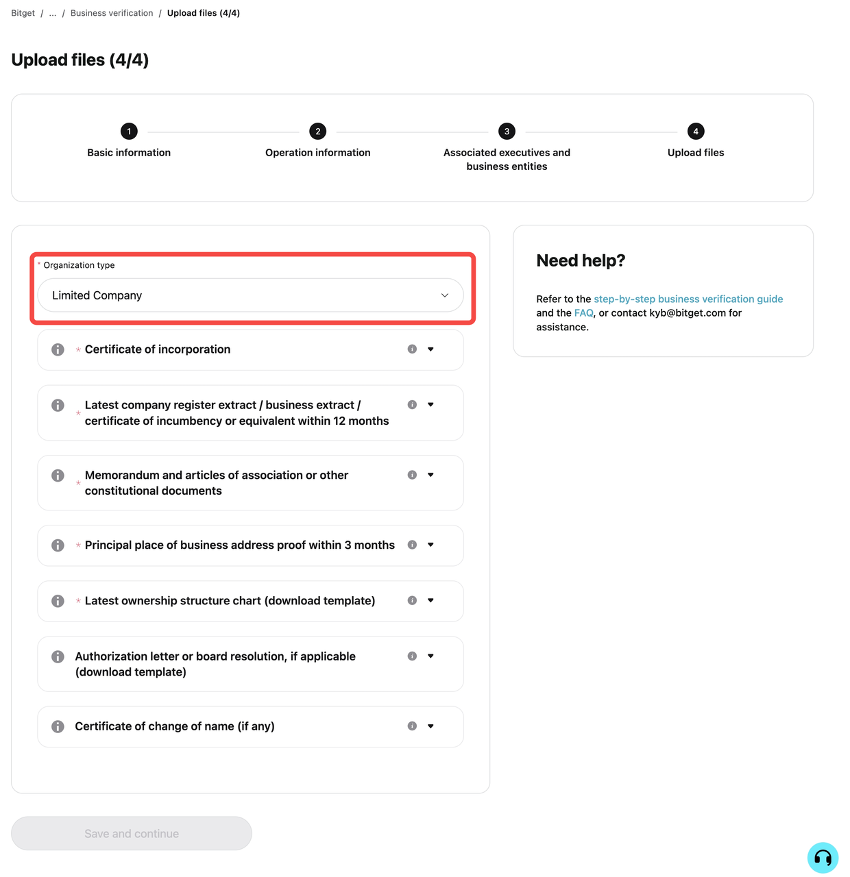 How to Complete KYB for My Bitget Account?