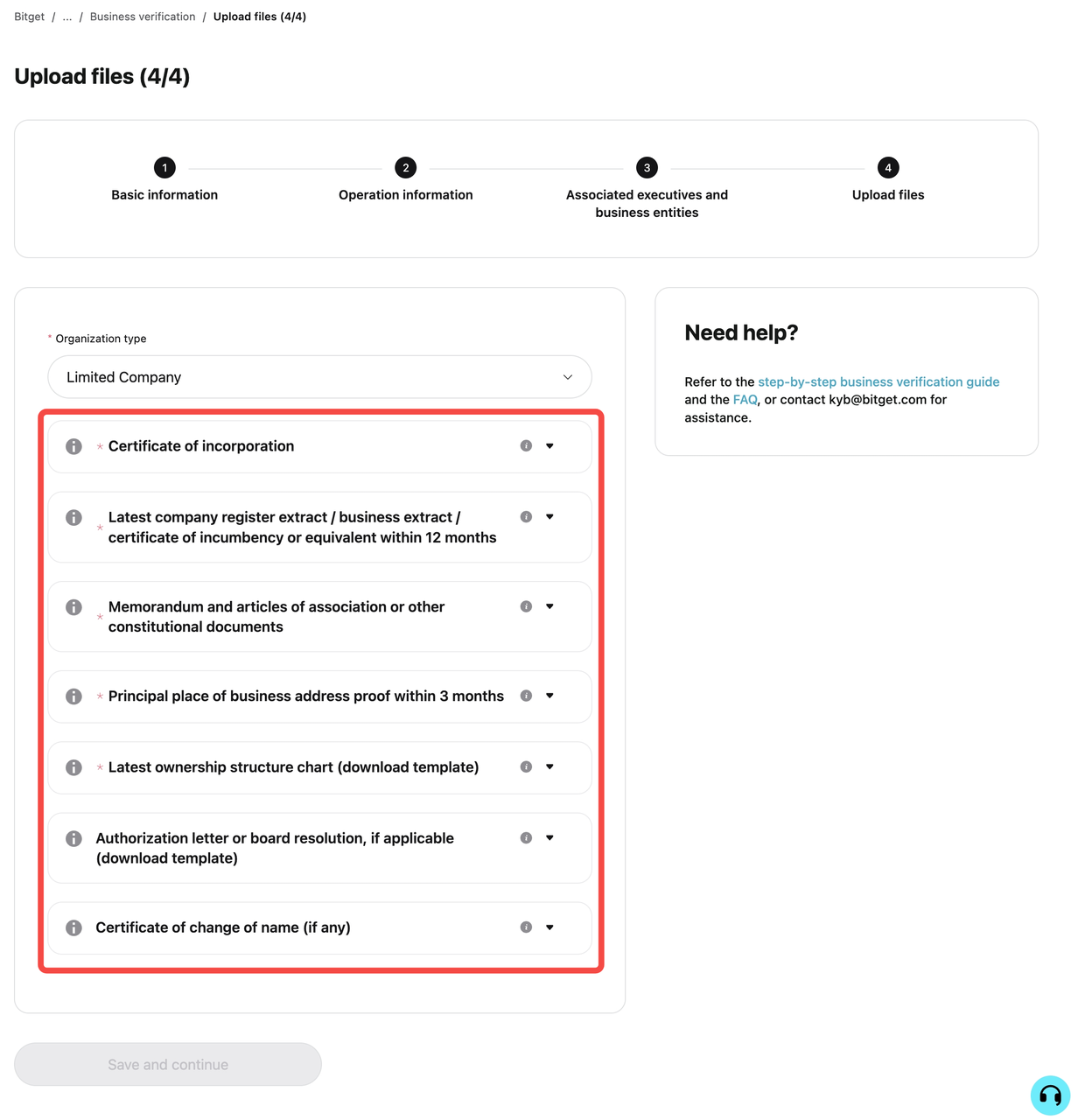 How to Complete KYB for My Bitget Account?