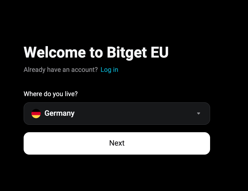 How to Register a Bitget EU Account? - Website Guide
